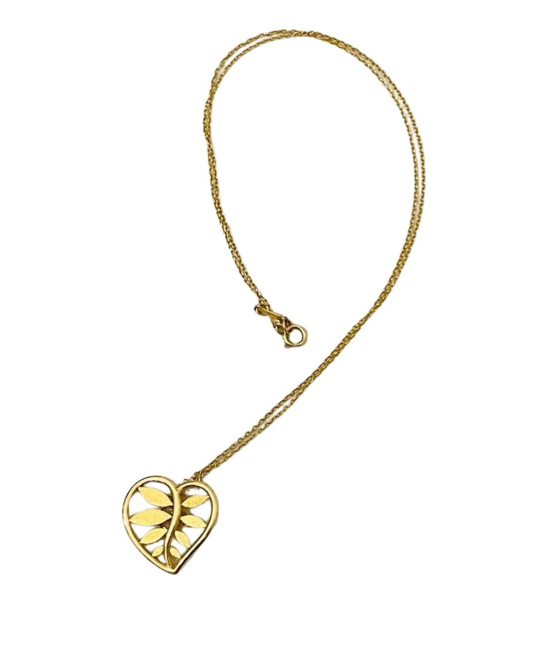 TIFFANY&CO Золотой кулон из желтого золота, фото 4