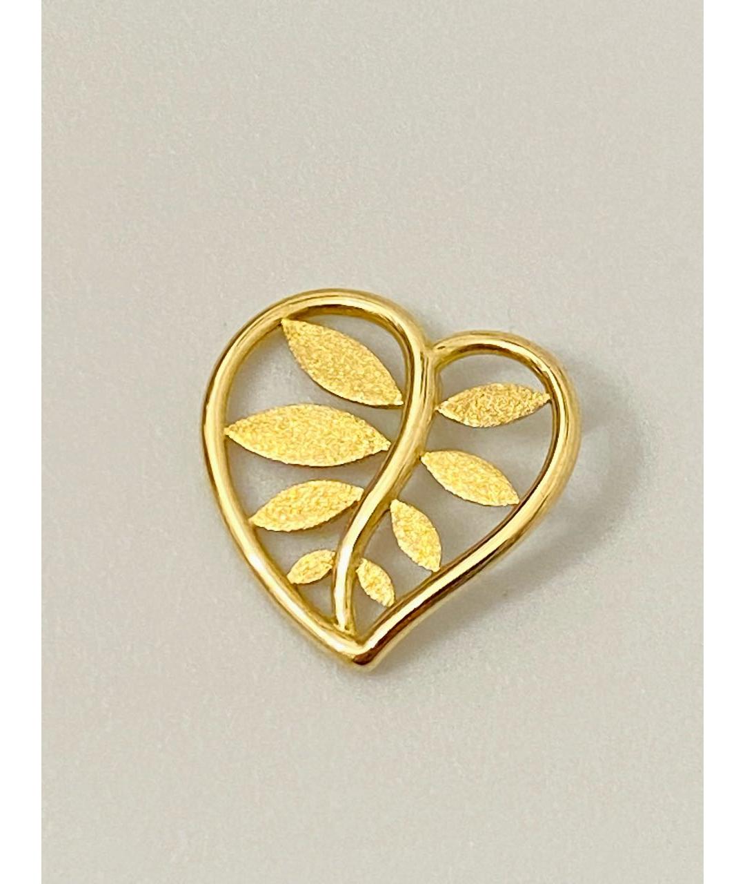 TIFFANY&CO Золотой кулон из желтого золота, фото 5