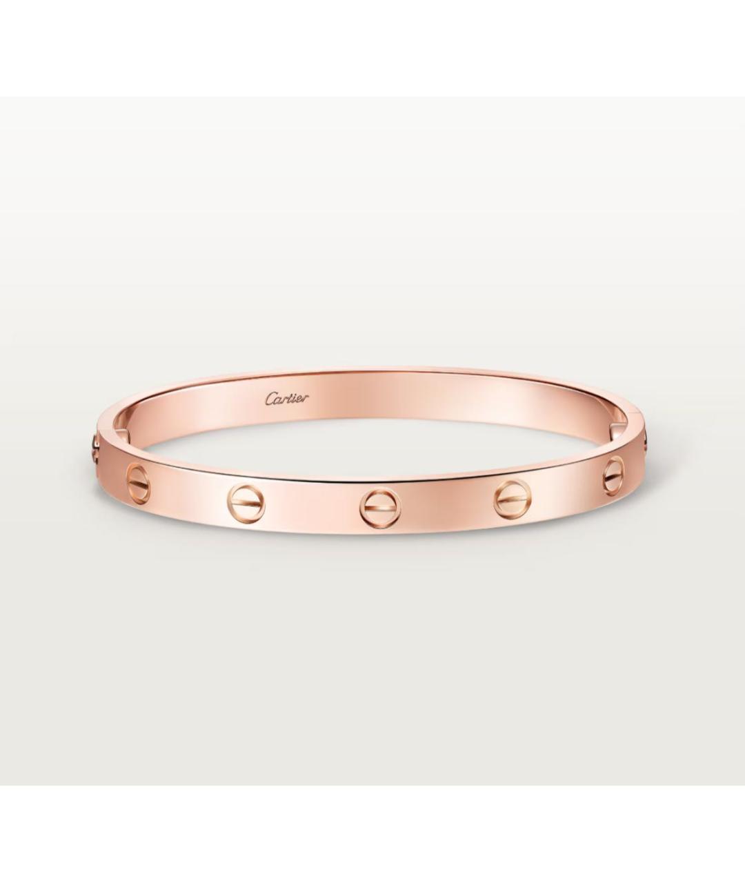 CARTIER Золотой браслет из розового золота, фото 2