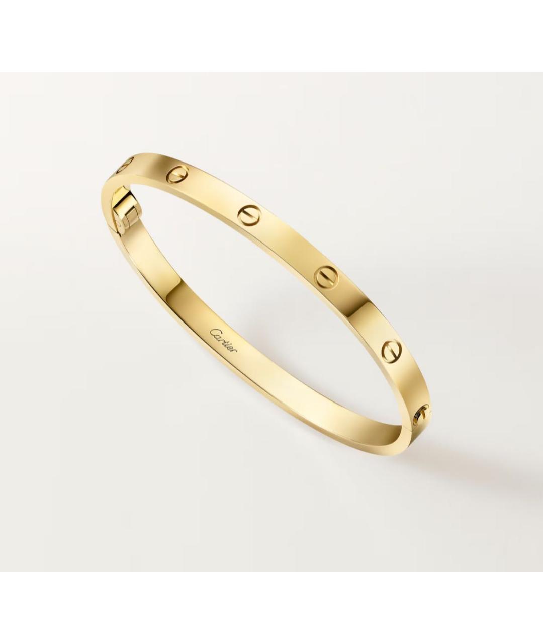 CARTIER Золотой браслет из желтого золота, фото 3