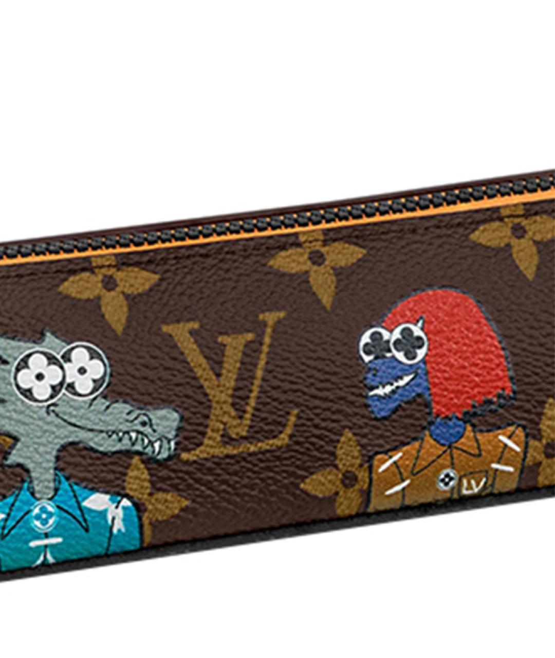 LOUIS VUITTON Мульти кожаная косметичка, фото 5