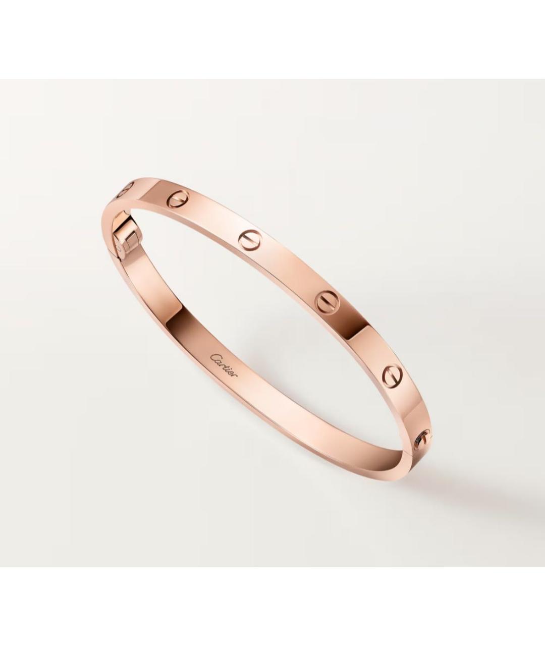 CARTIER Золотой браслет из розового золота, фото 3