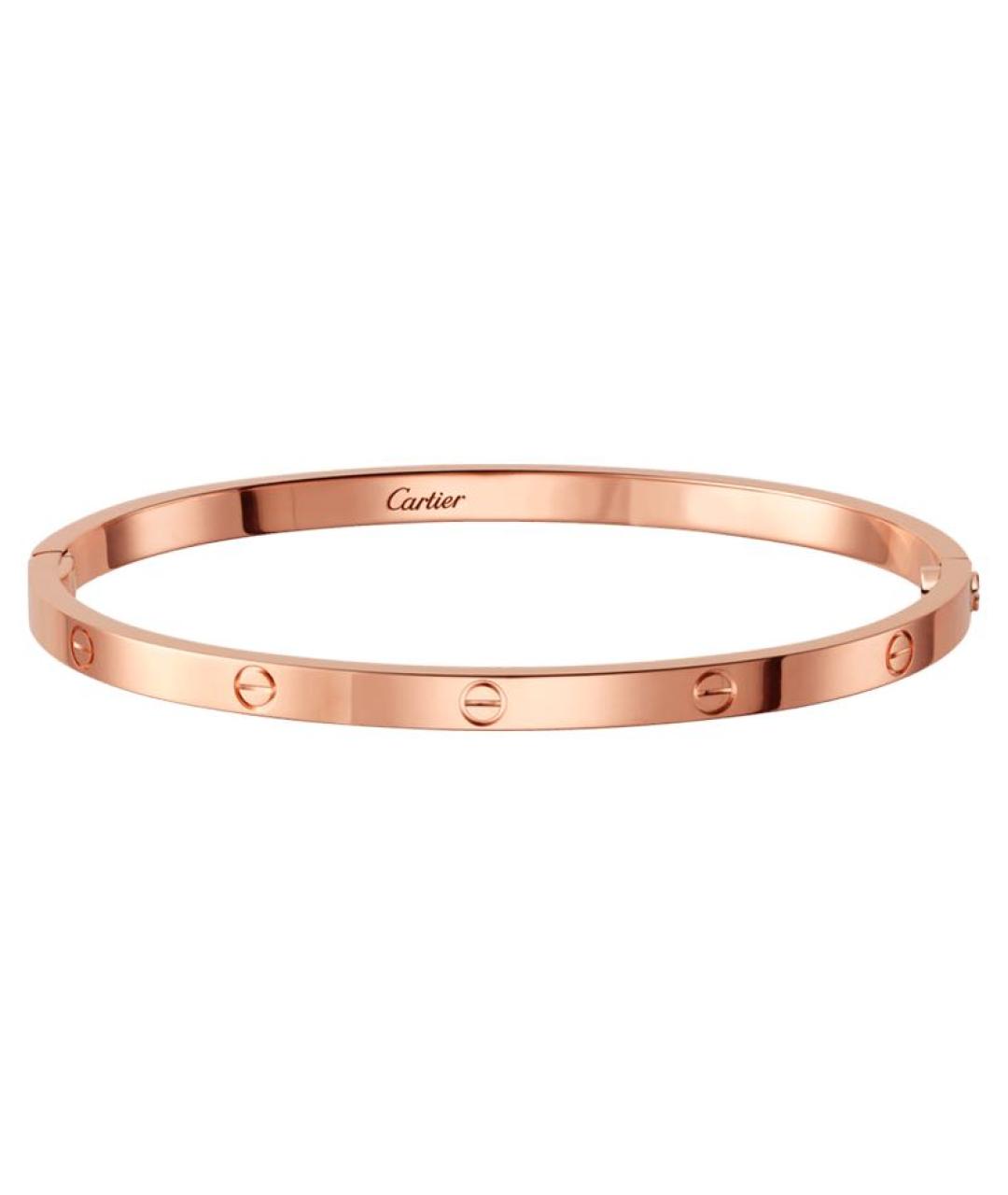 CARTIER Золотой браслет из розового золота, фото 1