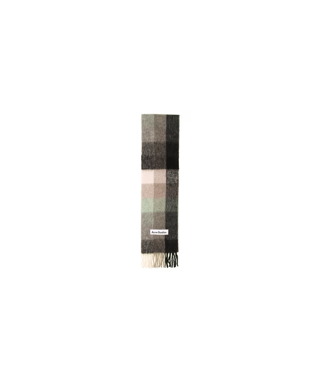 ACNE STUDIOS Зеленый шарф, фото 3
