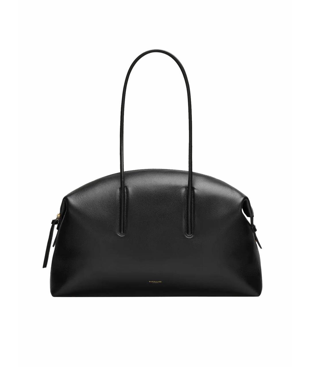 DEMELLIER Черная кожаная сумка тоут, фото 1