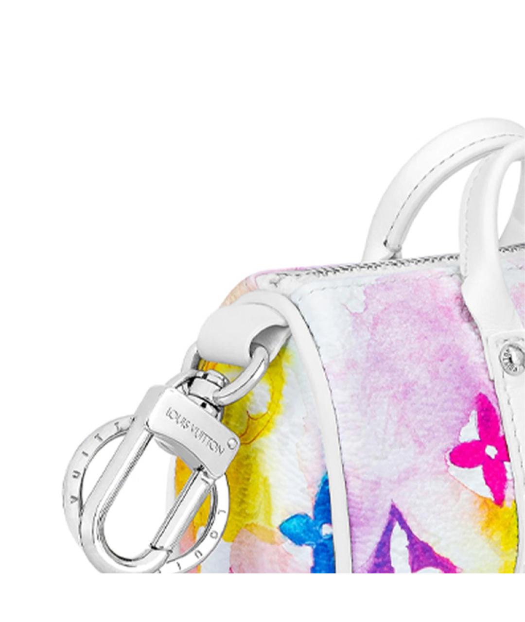 LOUIS VUITTON Белый брелок, фото 5