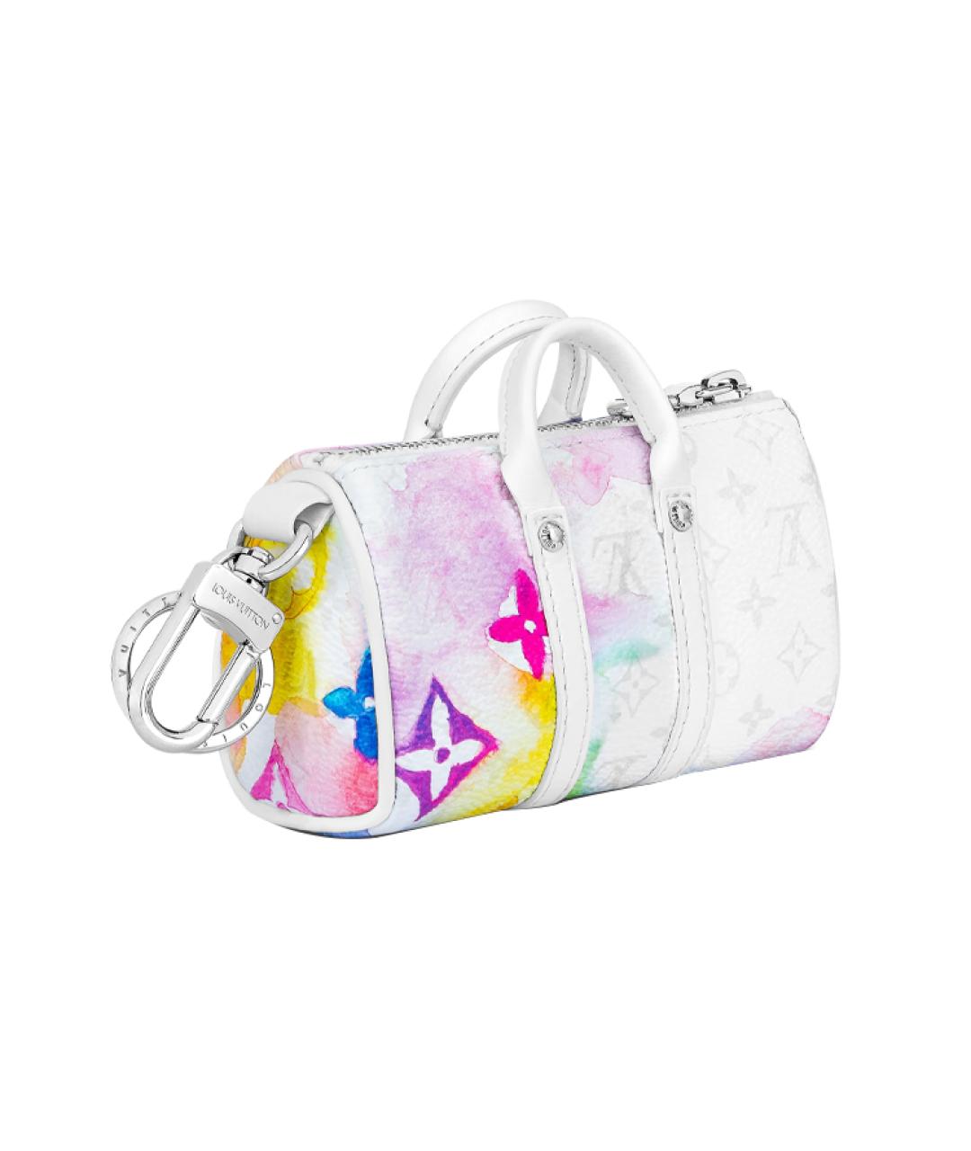 LOUIS VUITTON Белый брелок, фото 2