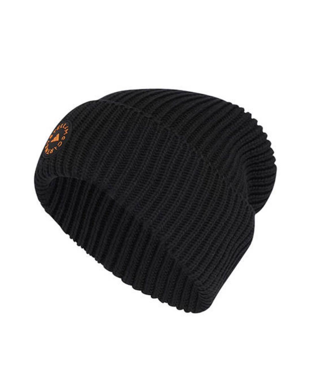 ADIDAS BY STELLA MCCARTNEY Черная хлопковая шапка, фото 7