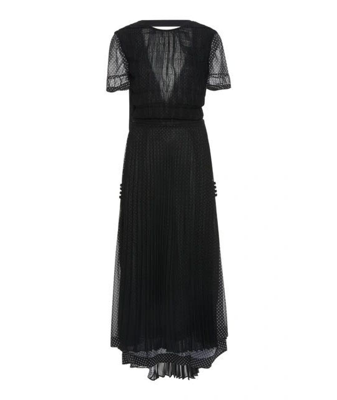 LOEWE Черное полиэстеровое повседневное платье, фото 1