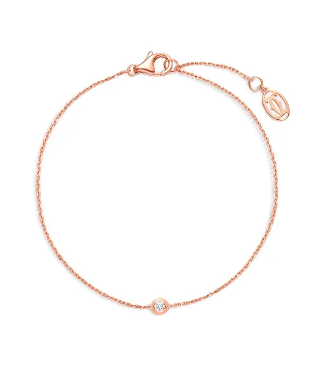 CARTIER Золотой браслет из розового золота, фото 1