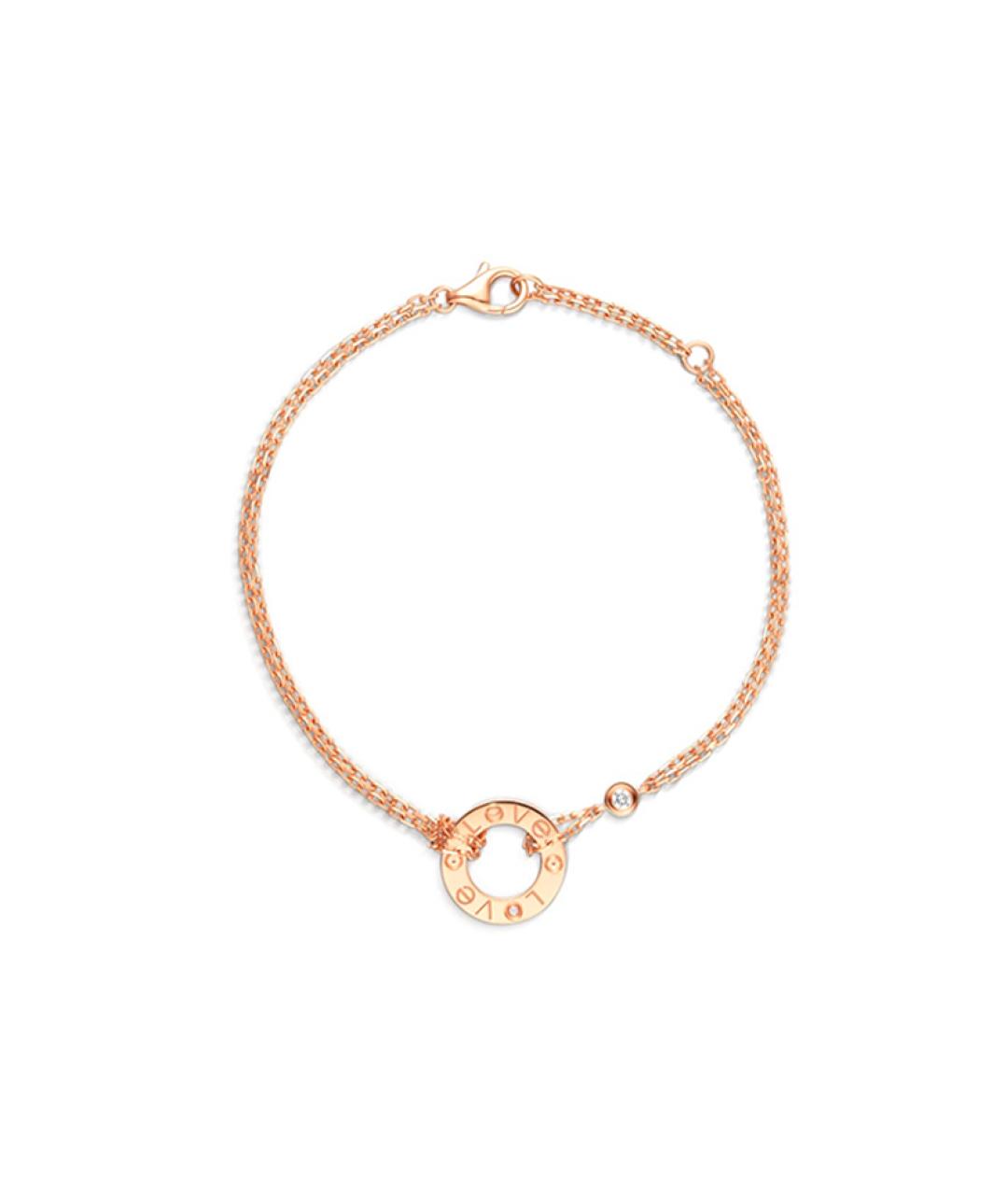 CARTIER Золотой браслет из розового золота, фото 1