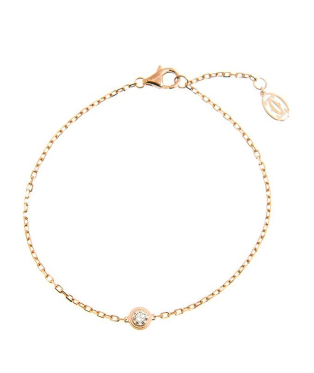 CARTIER Золотой браслет из розового золота, фото 1