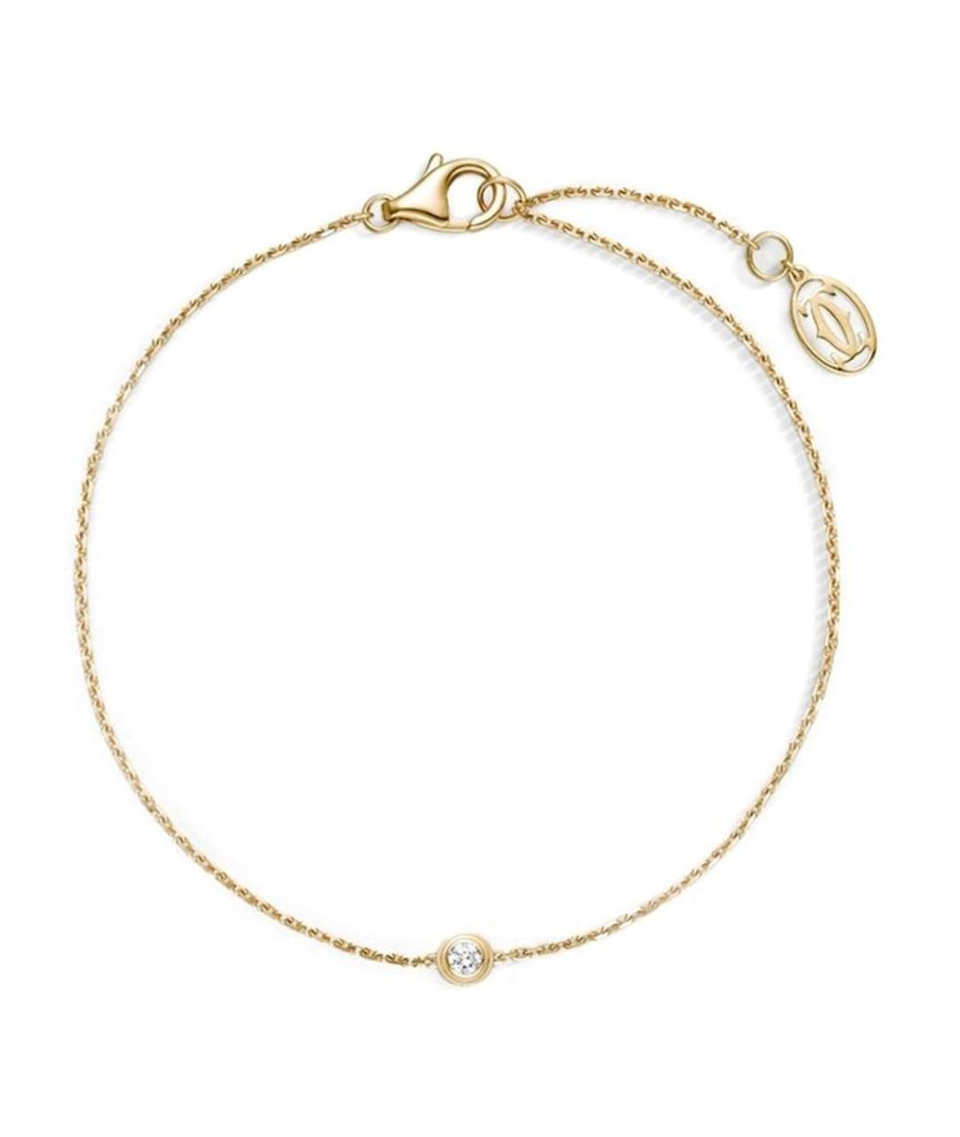 CARTIER Золотой браслет из желтого золота, фото 1
