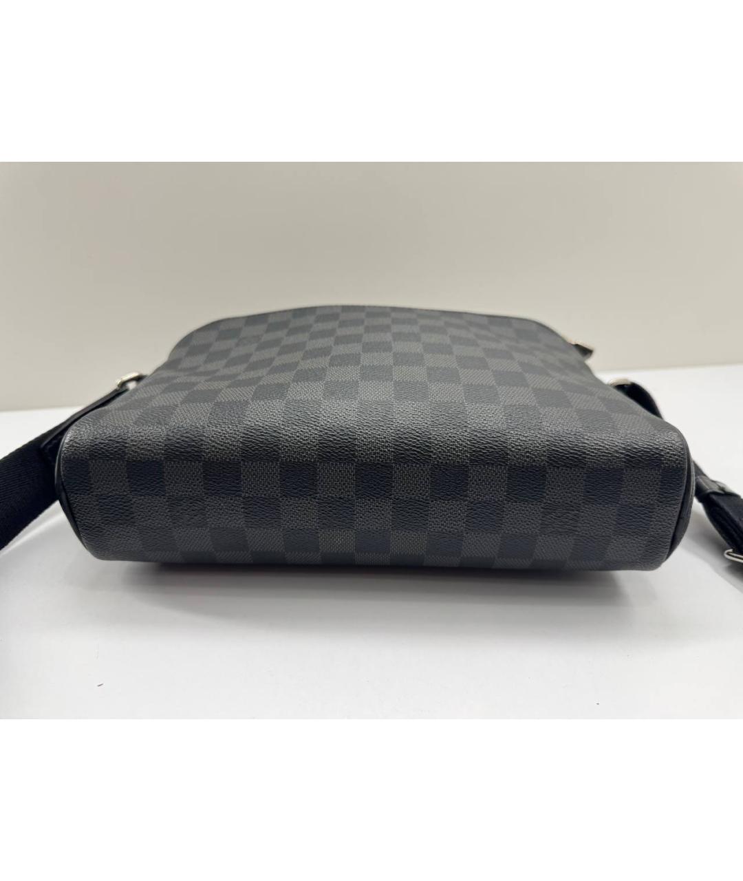 LOUIS VUITTON Черная сумка на плечо, фото 6