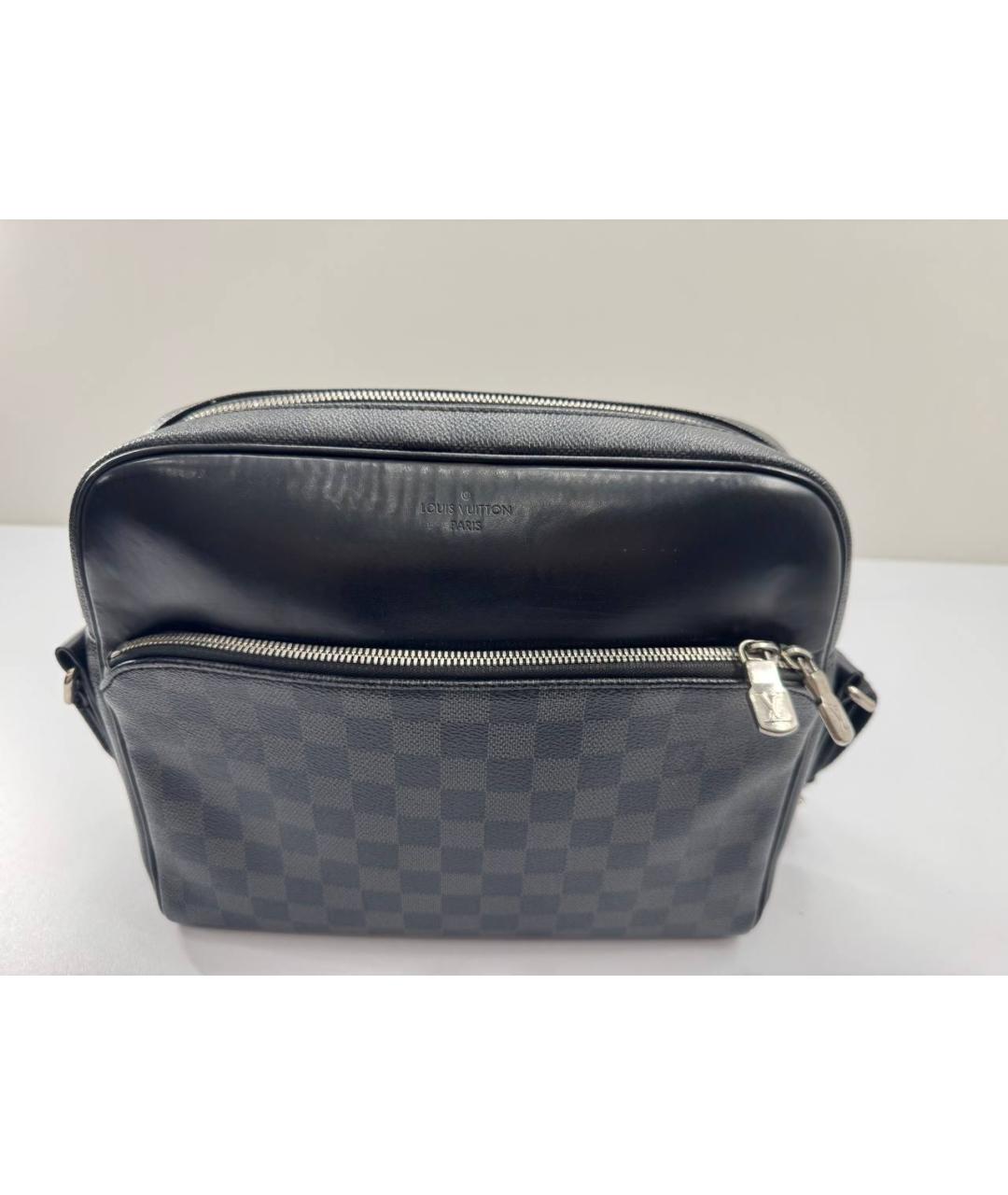 LOUIS VUITTON Черная сумка на плечо, фото 2