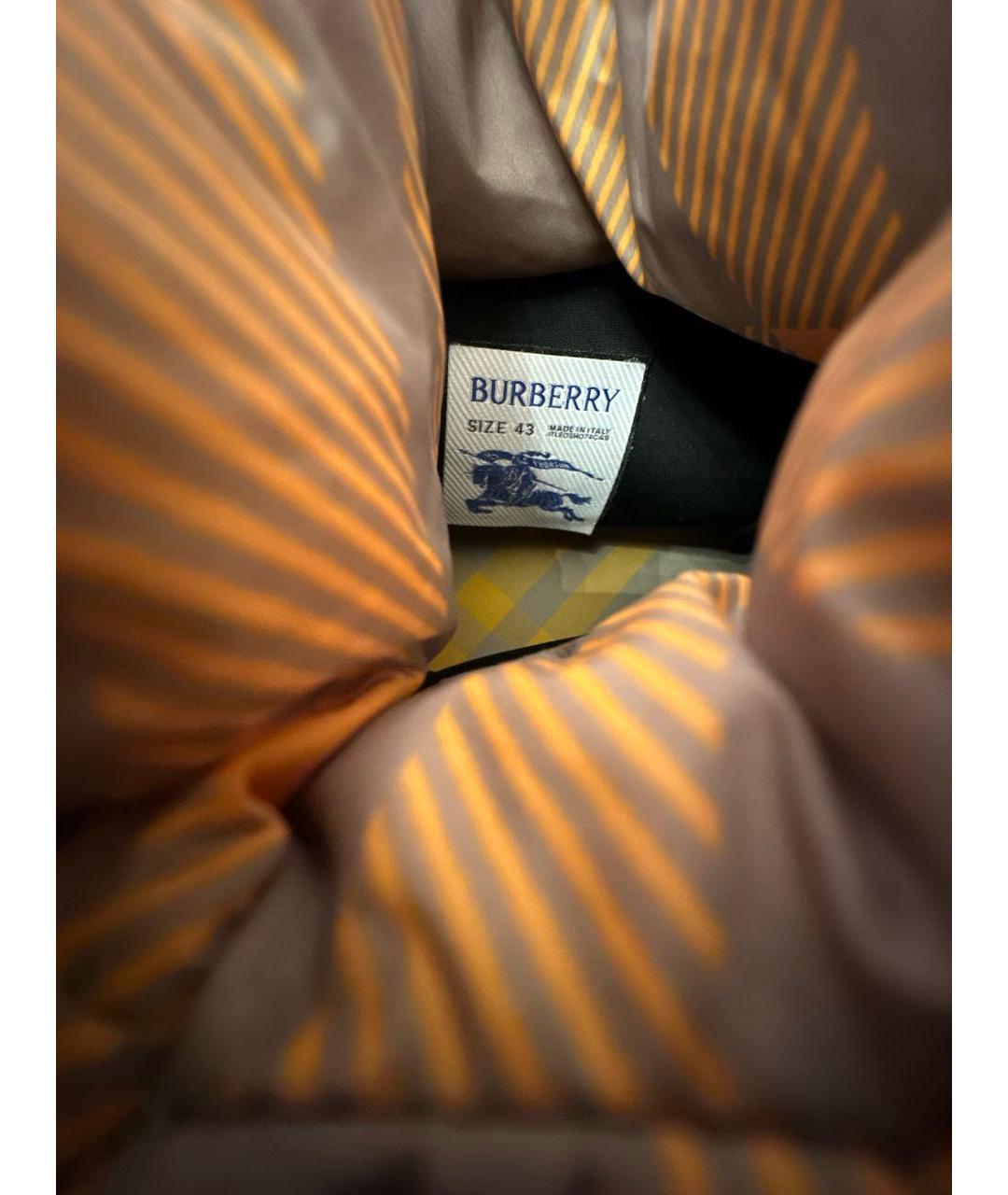 BURBERRY Мульти текстильные высокие ботинки, фото 5