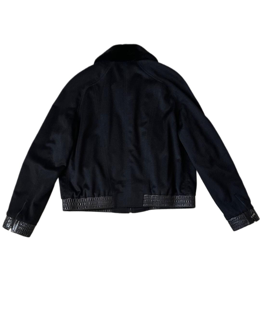 ZILLI Черная кашемировая куртка, фото 2