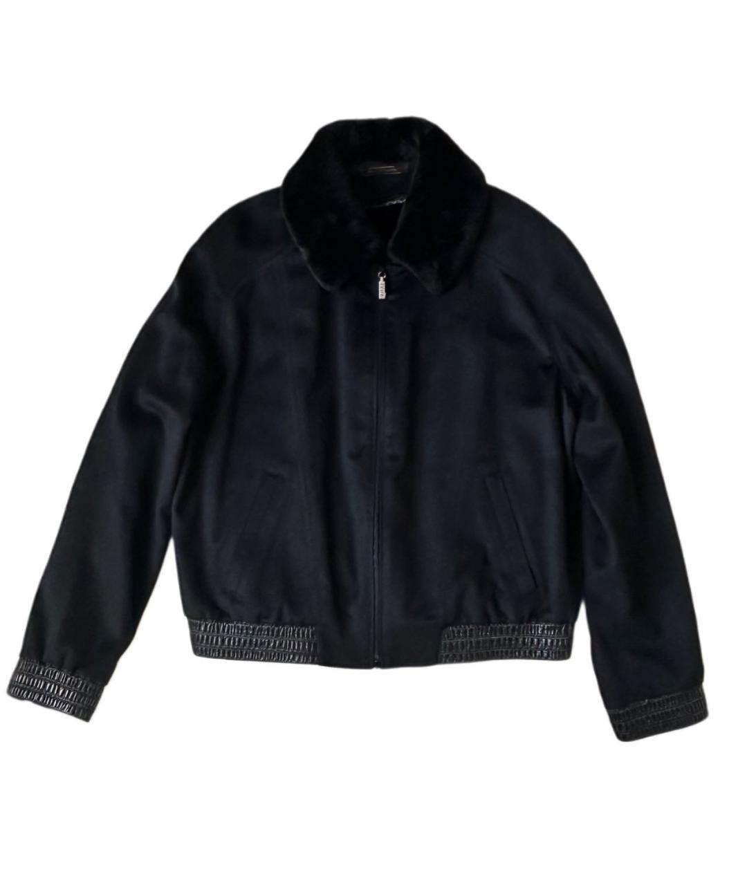 ZILLI Черная кашемировая куртка, фото 1