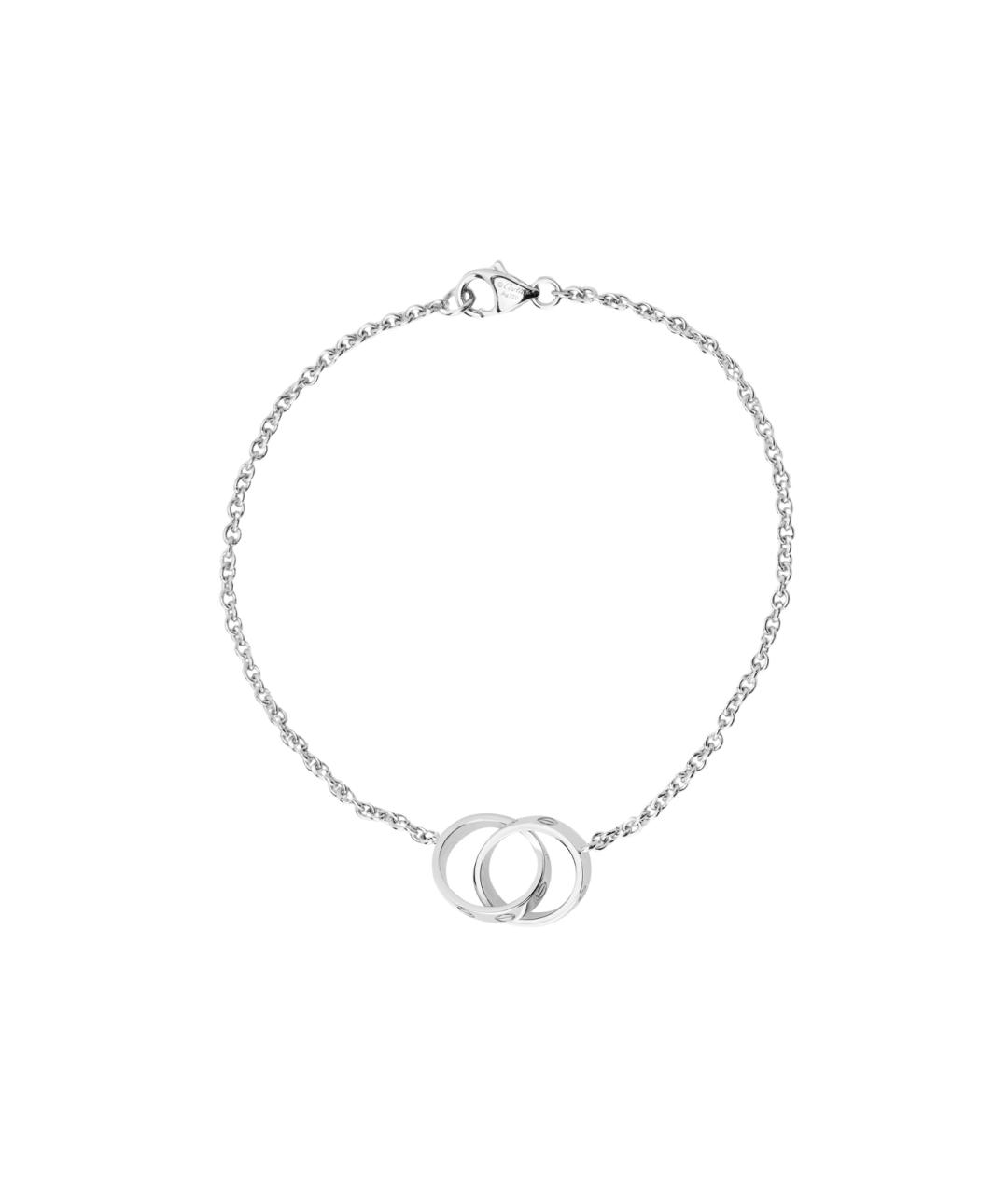 CARTIER Серебрянный браслет из белого золота, фото 5