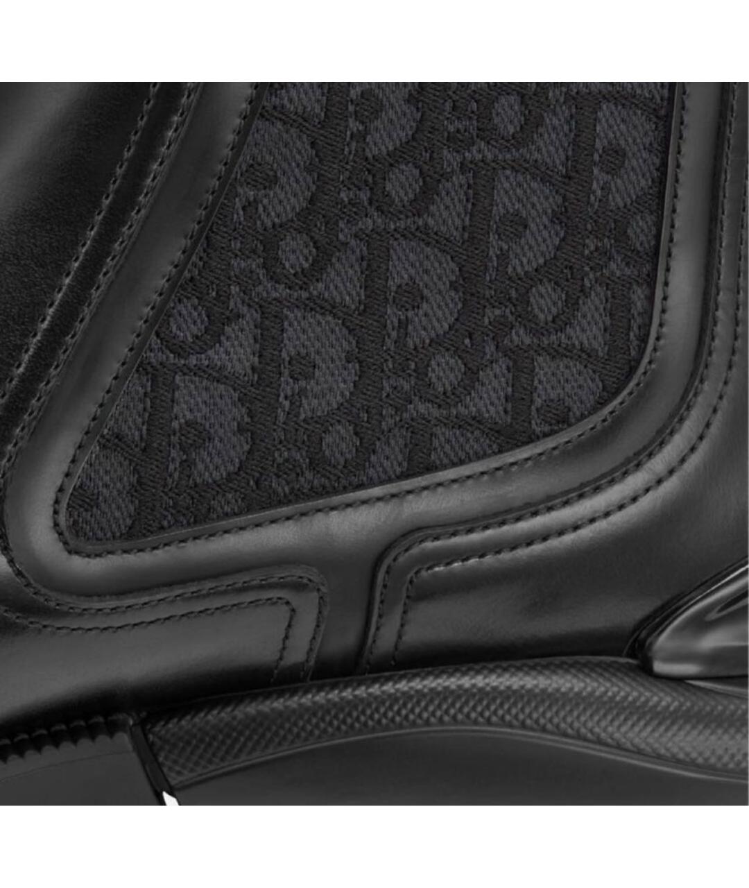 CHRISTIAN DIOR Черные кожаные туфли, фото 4