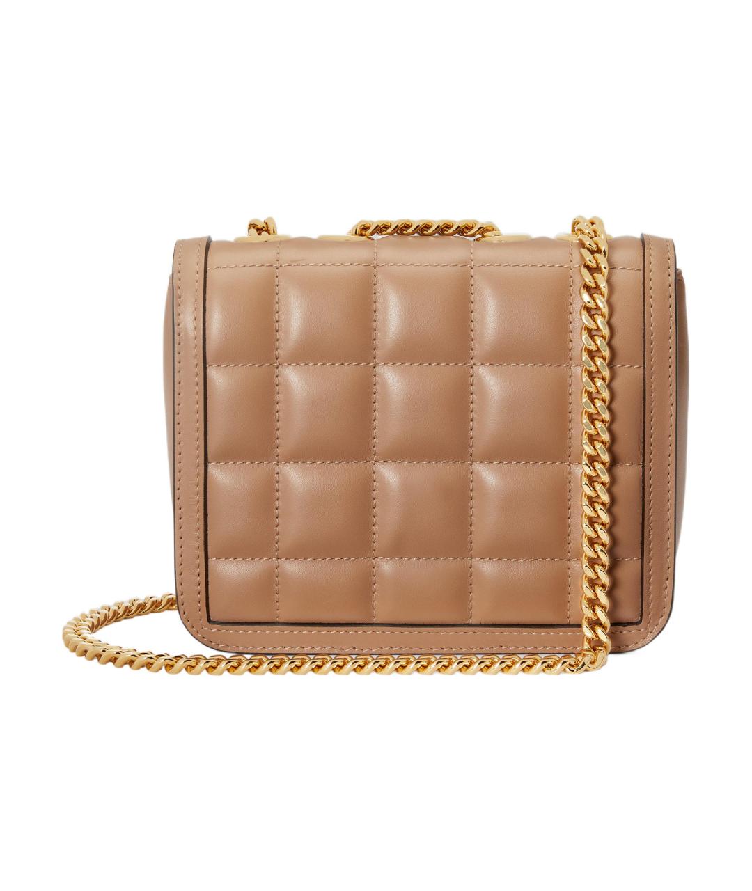 GUCCI Бежевая кожаная сумка через плечо, фото 4