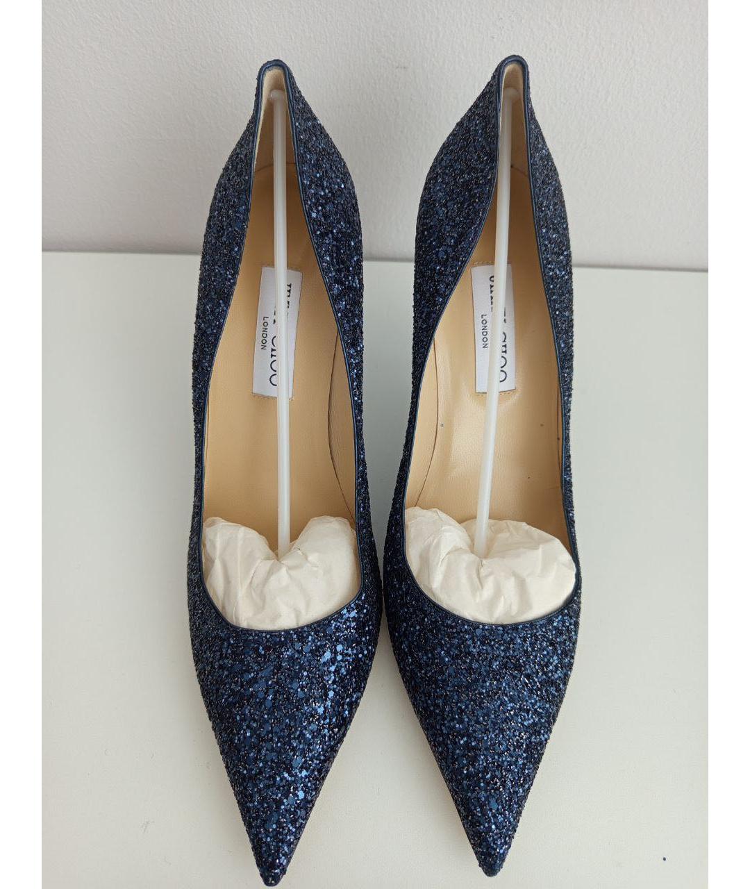 JIMMY CHOO Темно-синие туфли, фото 2