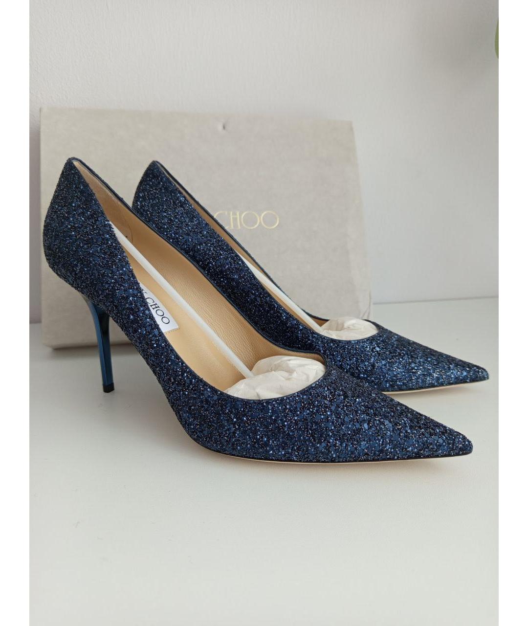 JIMMY CHOO Темно-синие туфли, фото 6