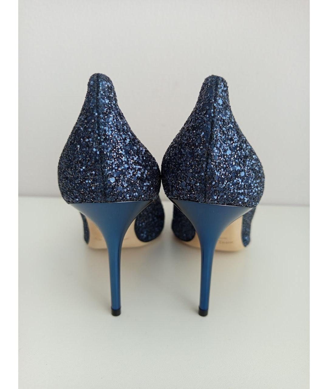 JIMMY CHOO Темно-синие туфли, фото 3