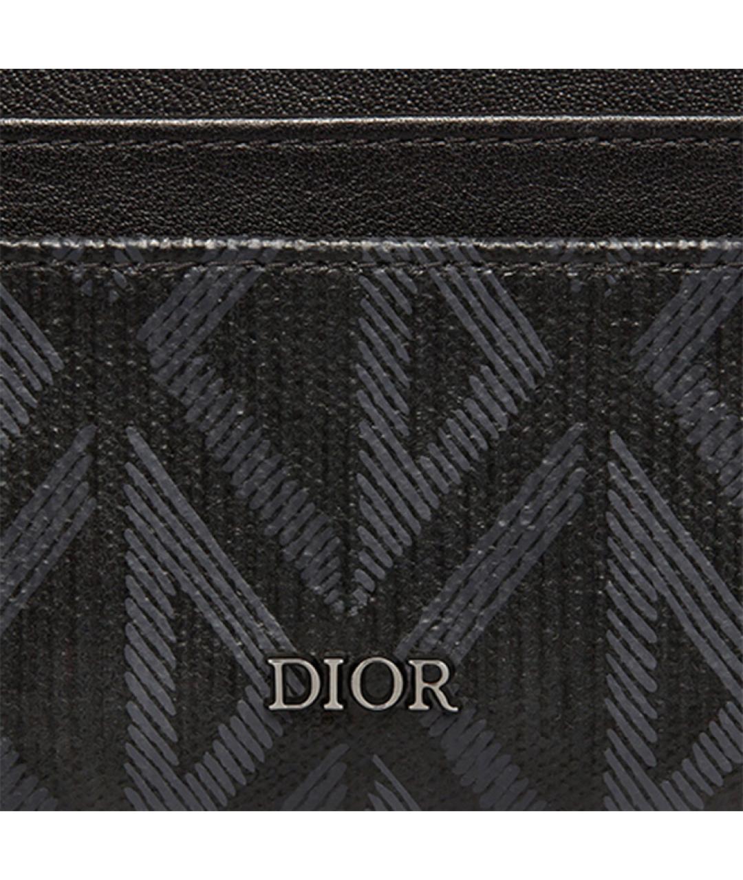 CHRISTIAN DIOR Черный кардхолдер, фото 4