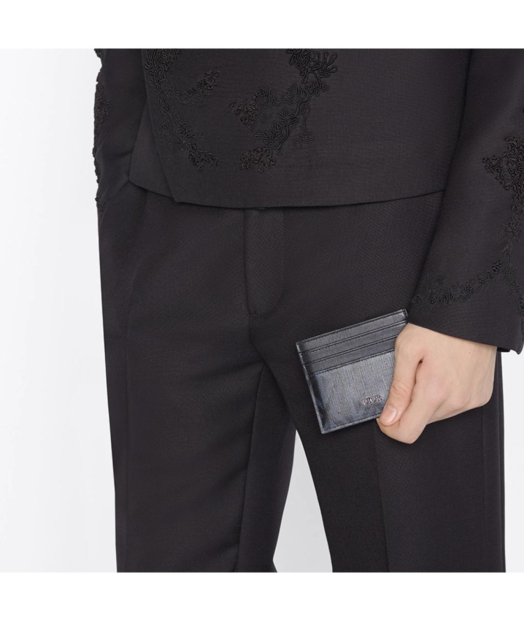 CHRISTIAN DIOR Черный кардхолдер, фото 6