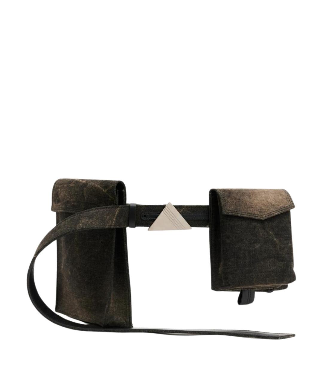 THE ATTICO Серый ремень, фото 1