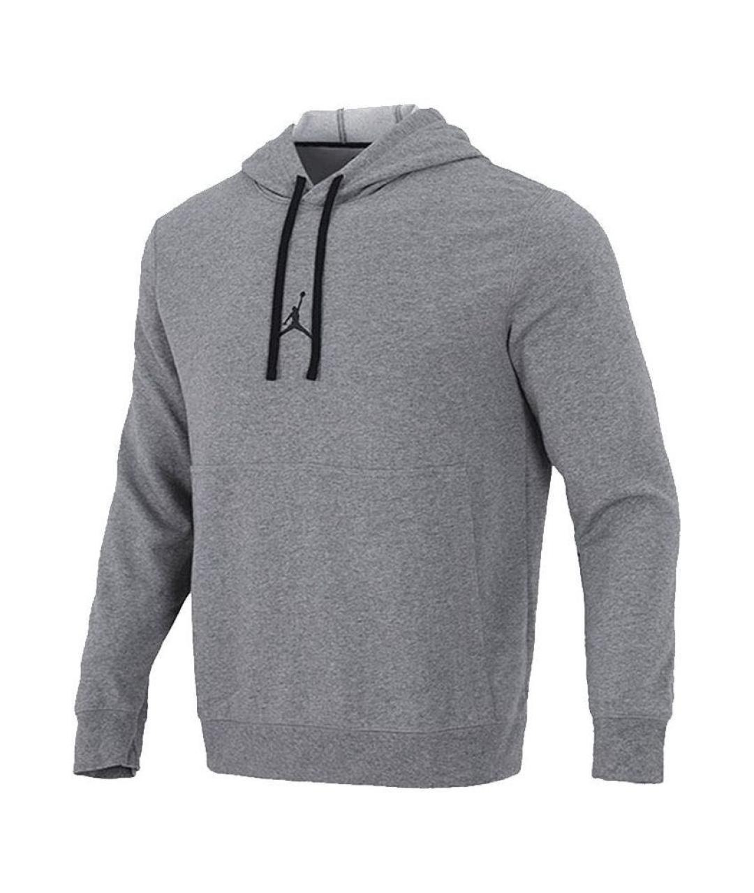 JORDAN Серый хлопковый спортивный костюм, фото 2