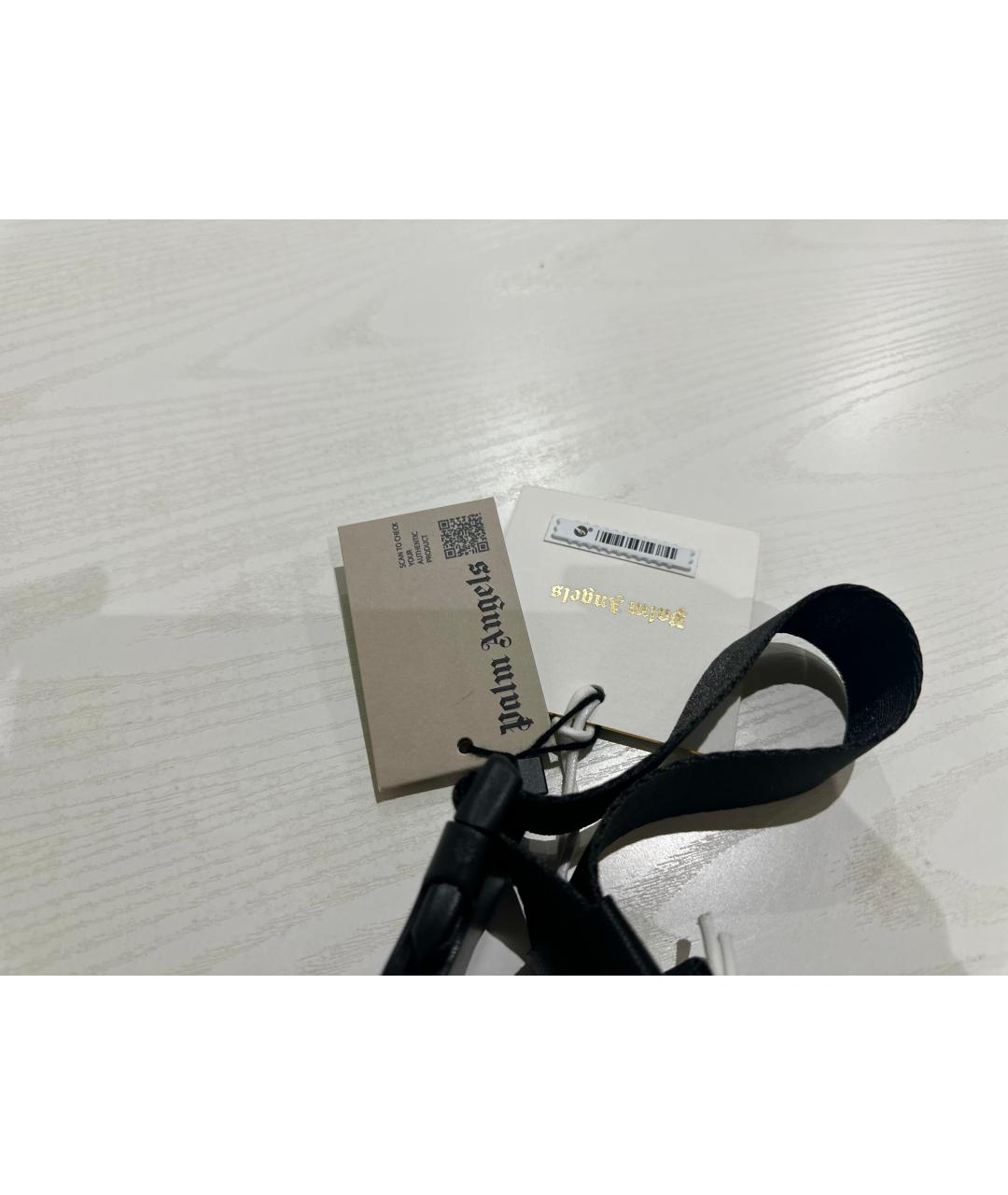 PALM ANGELS Черная поясная сумка, фото 2