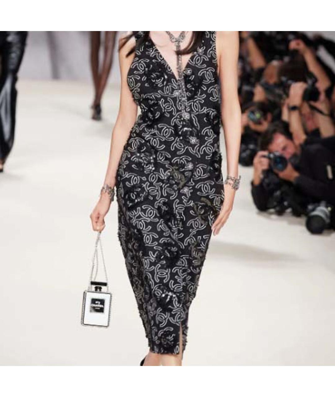 CHANEL Белая кожаная сумка через плечо, фото 6