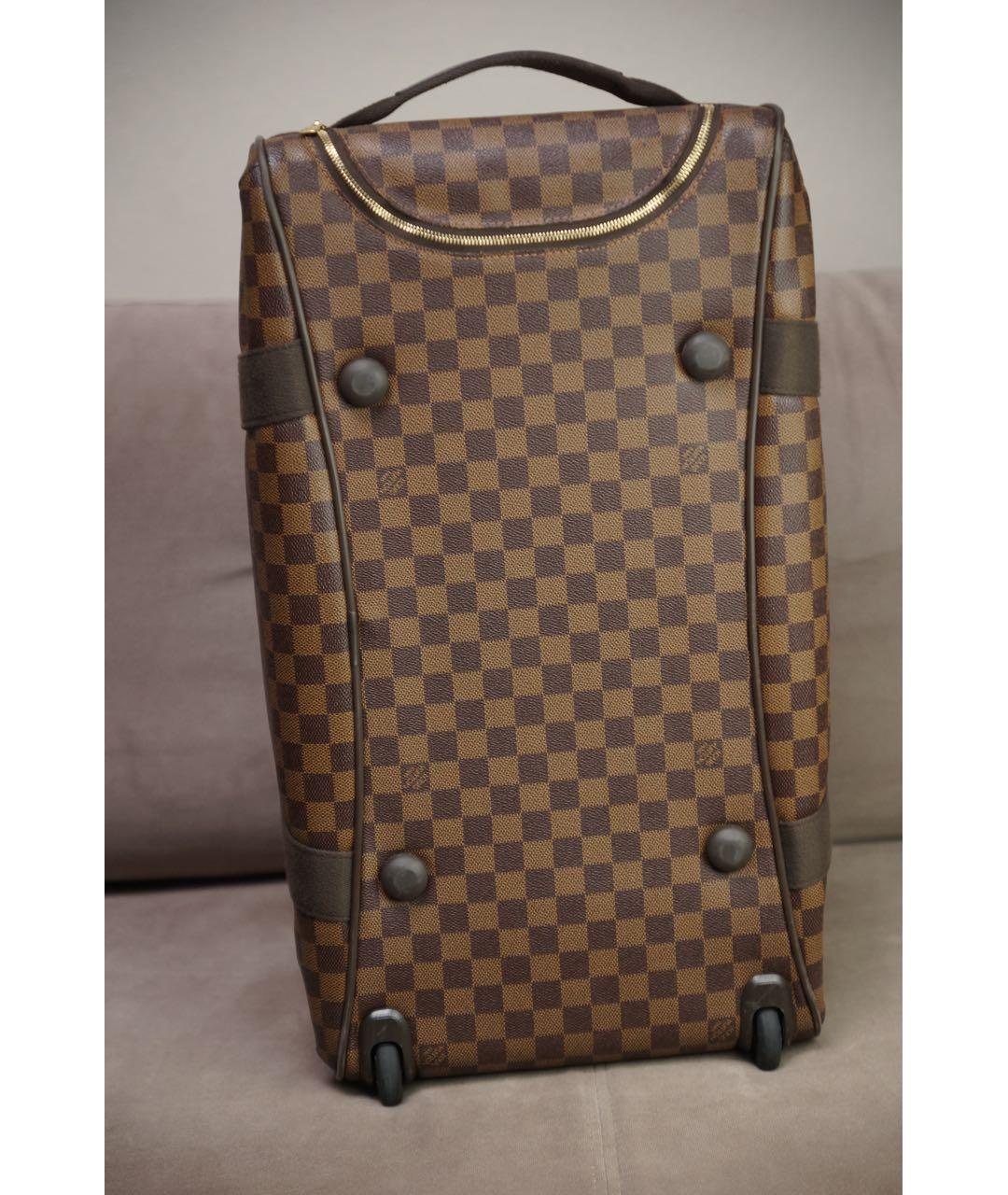 LOUIS VUITTON Коричневая дорожная/спортивная сумка, фото 6