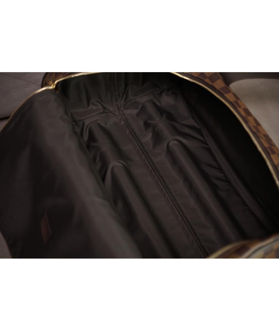 LOUIS VUITTON Коричневая дорожная/спортивная сумка, фото 8