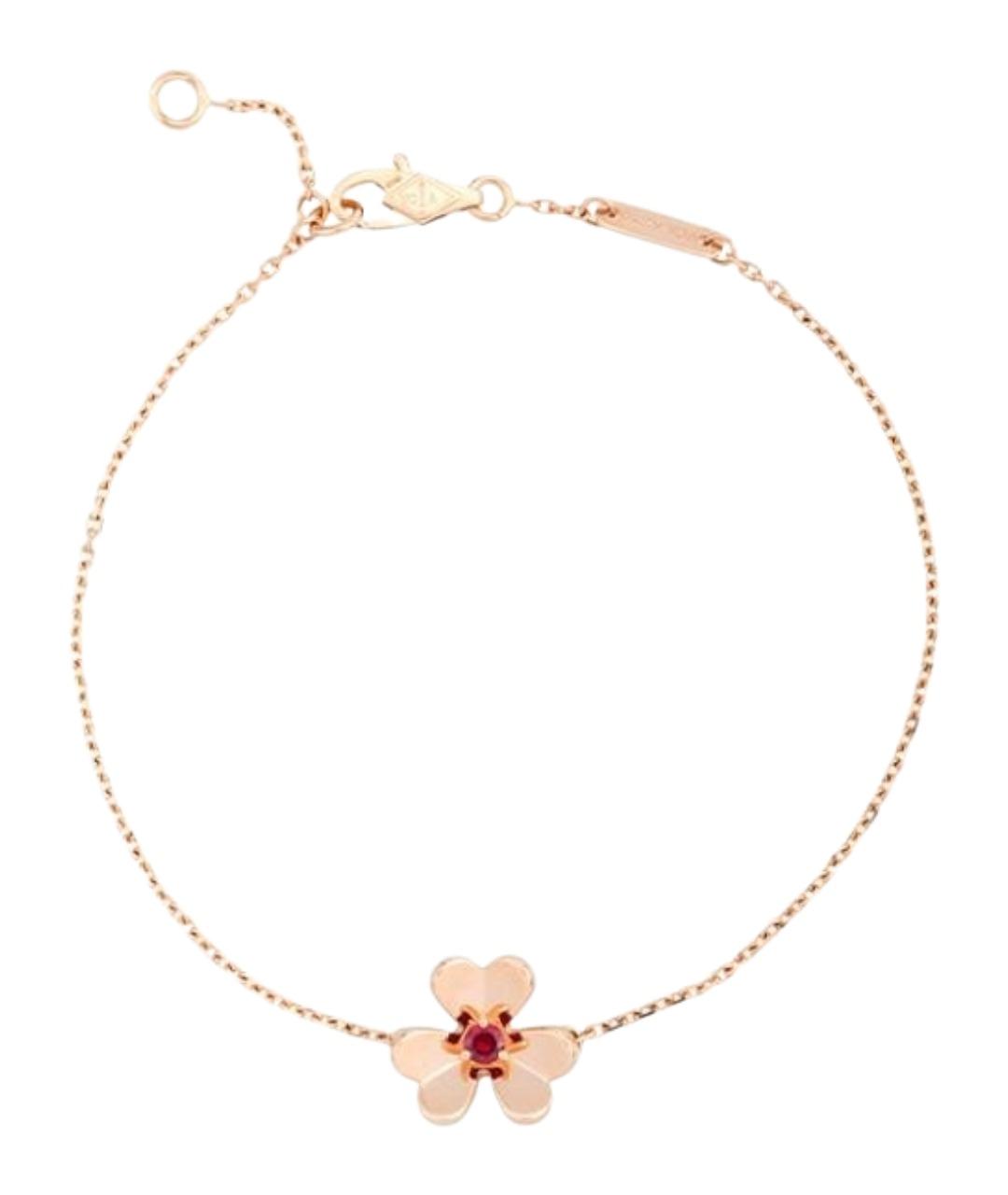 VAN CLEEF & ARPELS Золотой браслет из розового золота, фото 1