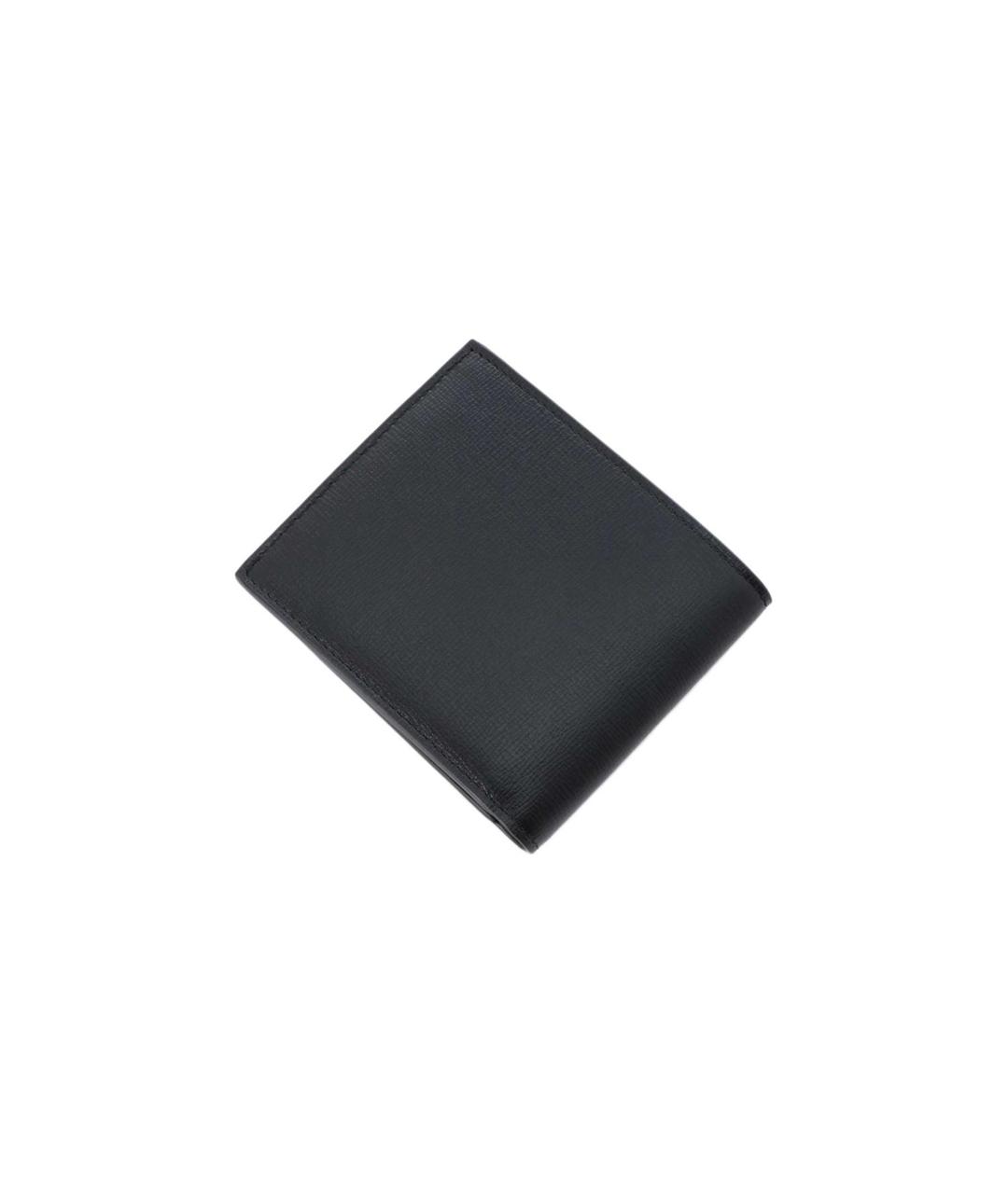 BOTTEGA VENETA Черный кожаный кошелек, фото 3