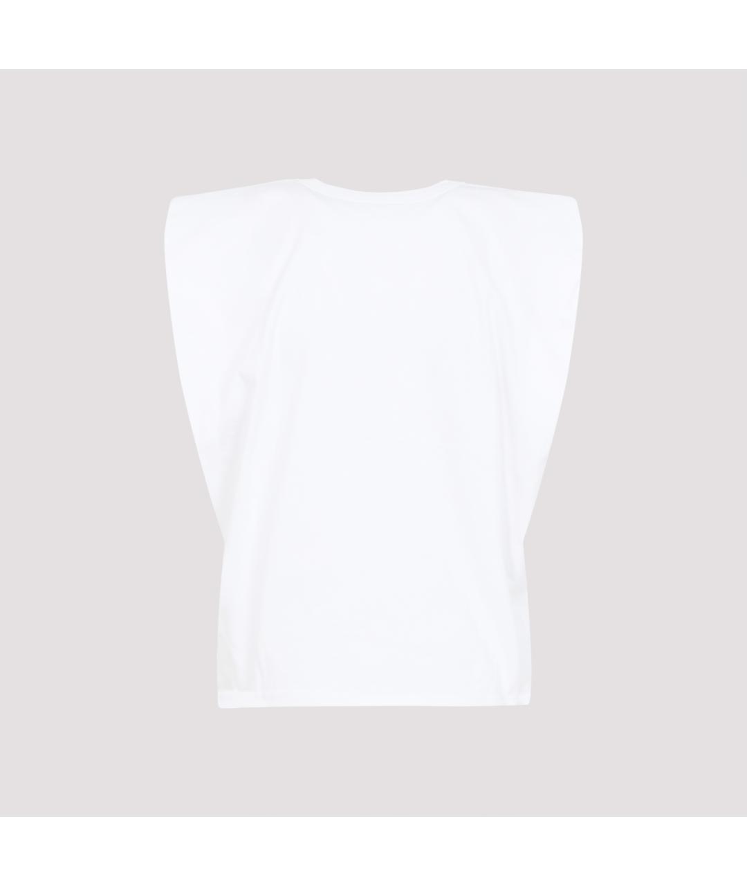 THE FRANKIE SHOP Белая хлопковая майка, фото 3