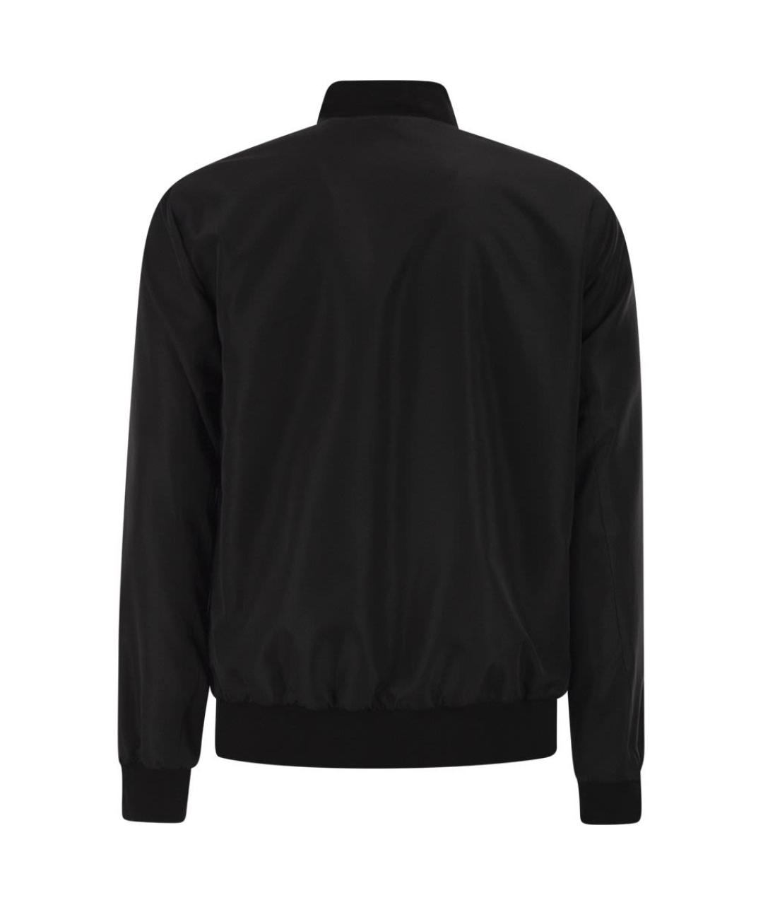 KITON Черная полиэстеровая куртка, фото 2