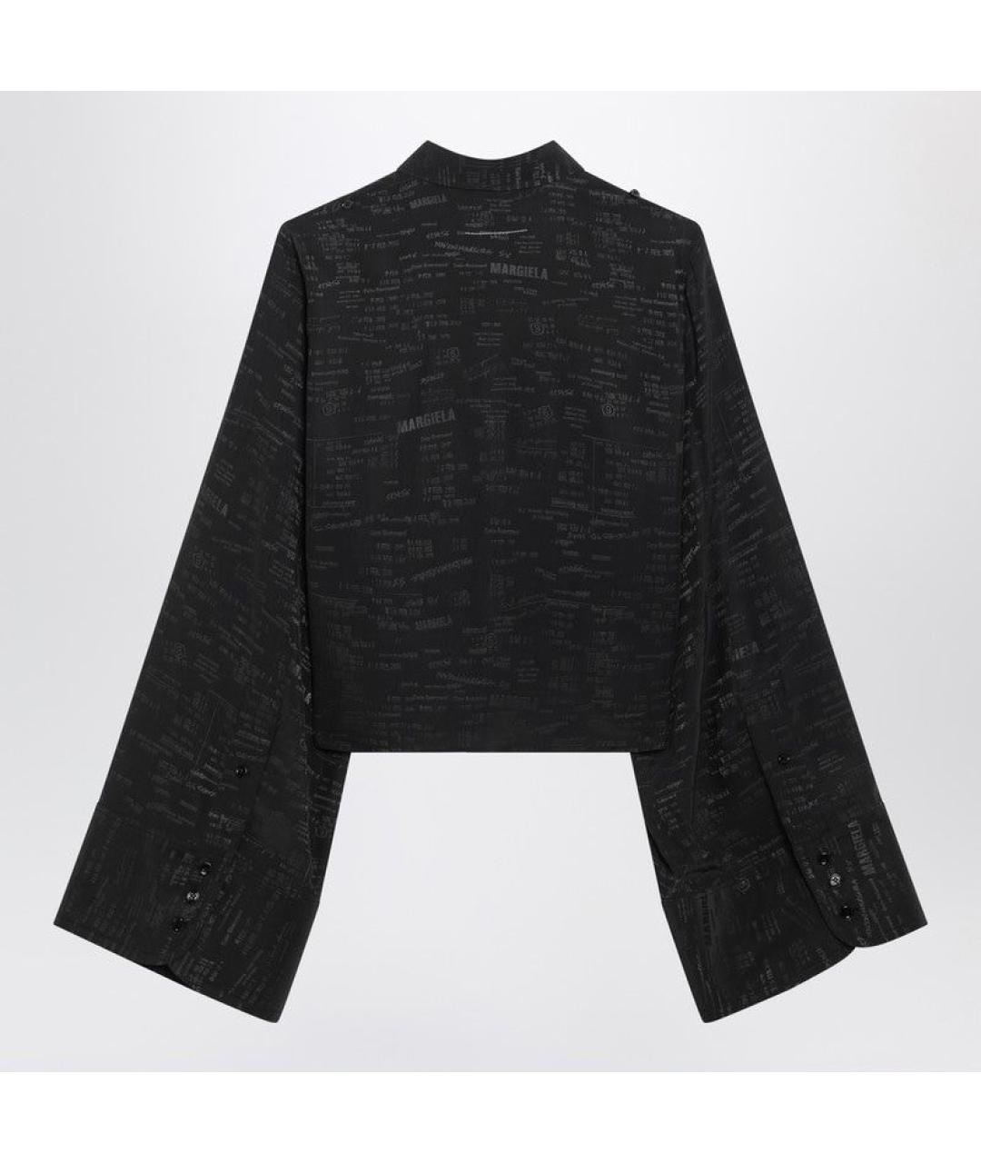 MM6 MAISON MARGIELA Черная рубашка, фото 2