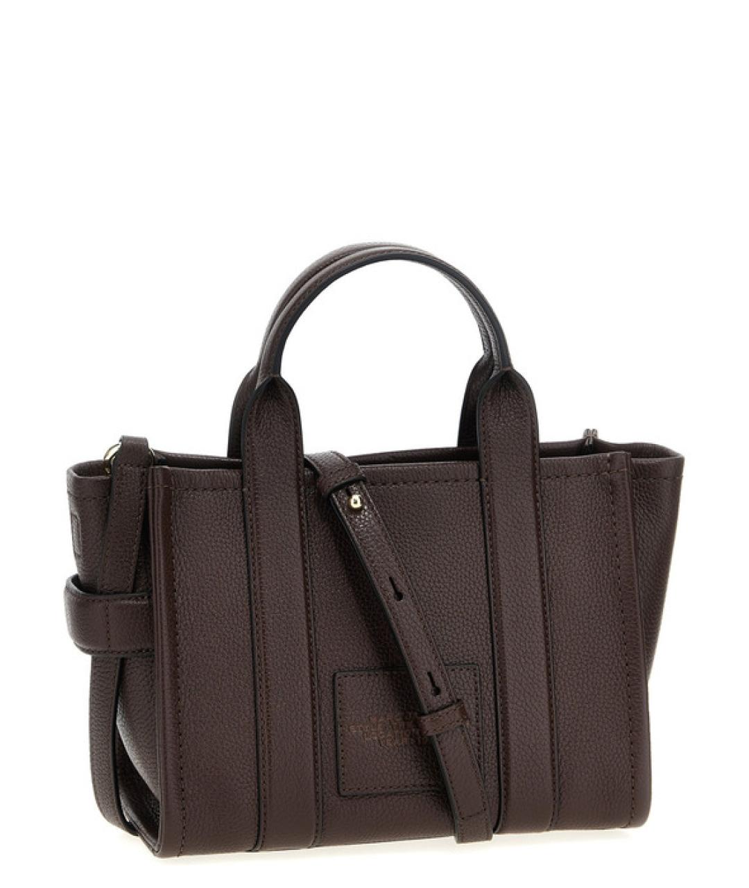 MARC JACOBS Коричневая кожаная сумка тоут, фото 2