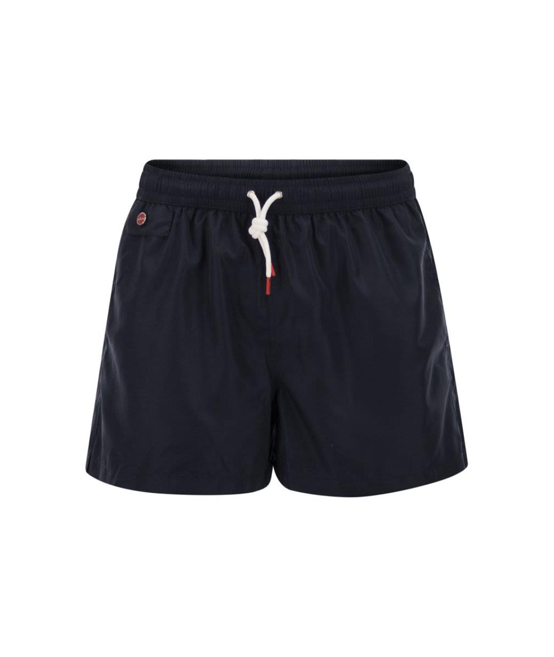 KITON Синие полиэстеровые плавки, фото 1