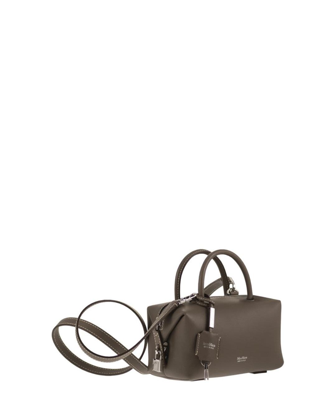 MAX MARA Кожаная сумка с короткими ручками, фото 4