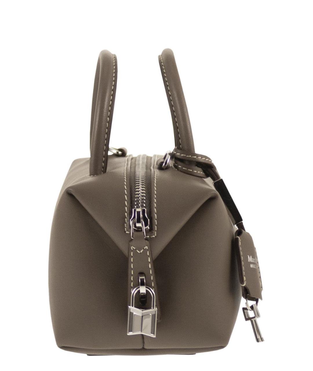 MAX MARA Кожаная сумка с короткими ручками, фото 3