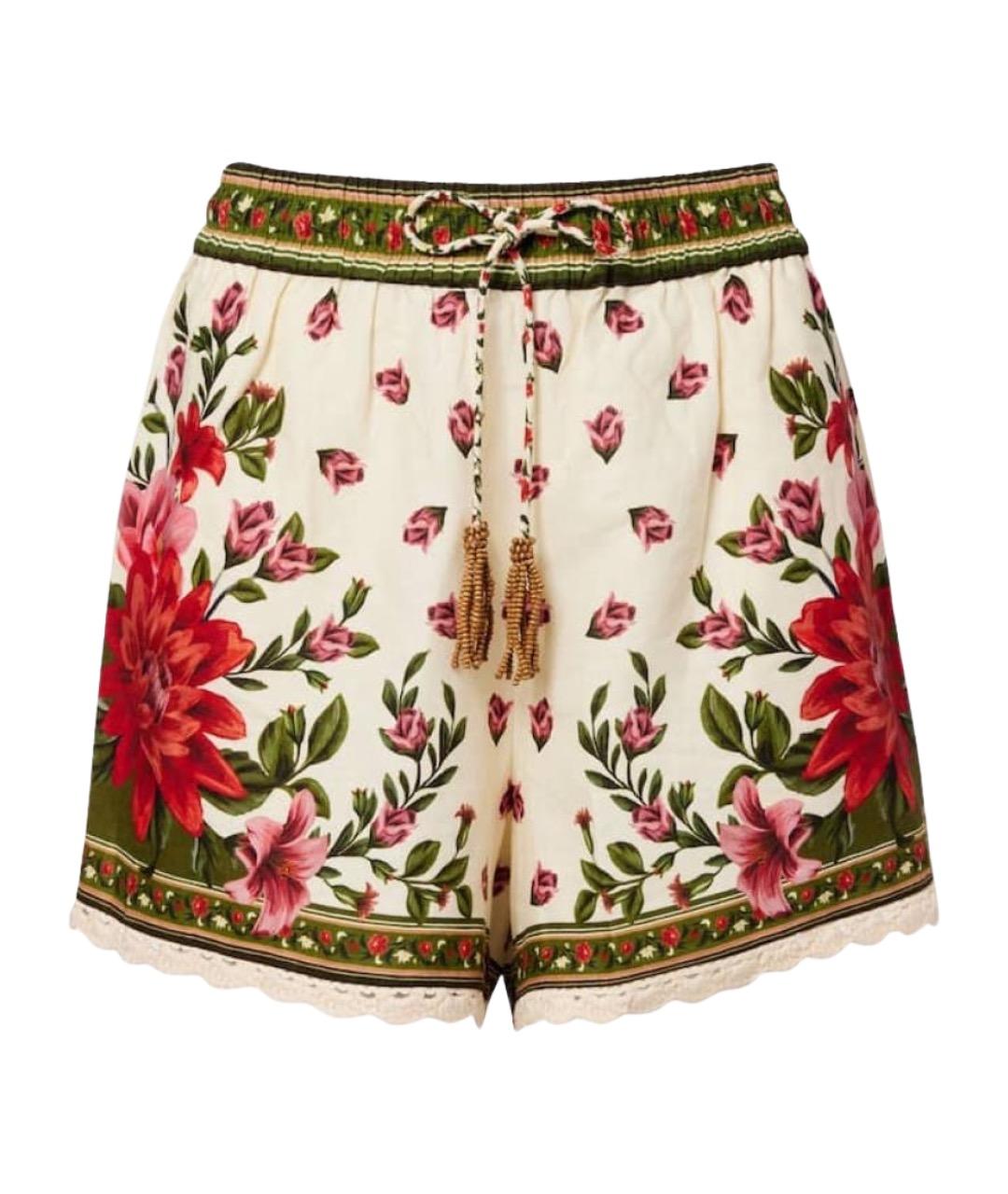 FARM RIO Мульти льняные шорты, фото 1