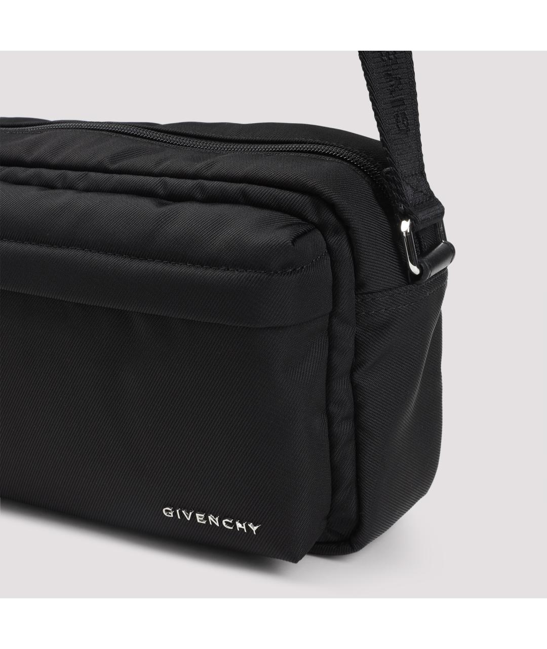 GIVENCHY Черная синтетическая сумка на плечо, фото 3