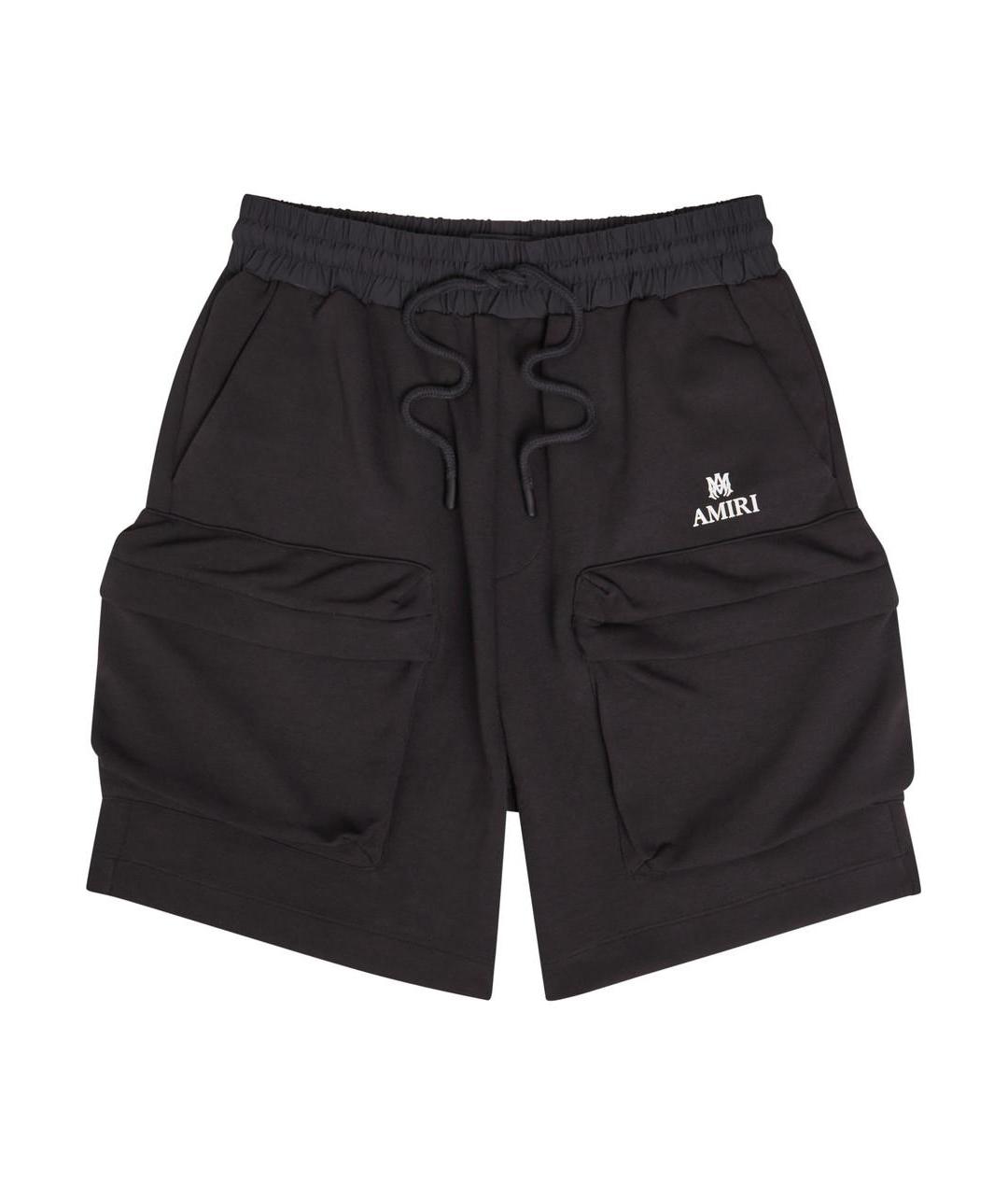 AMIRI Черные полиэстеровые шорты, фото 1