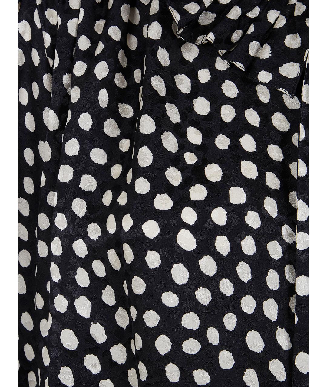 CHLOE Черная шелковая блузы, фото 5