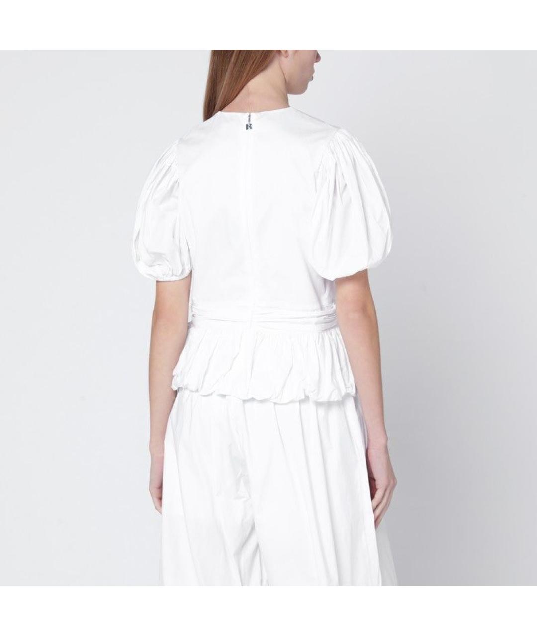 ROTATE Белая хлопковая футболка, фото 3